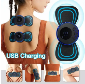 Mini Body Massager Pulse Neck Pain Relief Ems