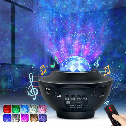 Colorful Starry Sky Galaxy Projector Nightlight Child