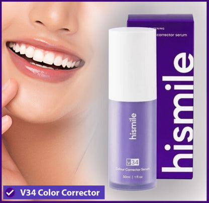 Teeth Hismiles V34 Colour Corrector Serum (30ml) (imported)